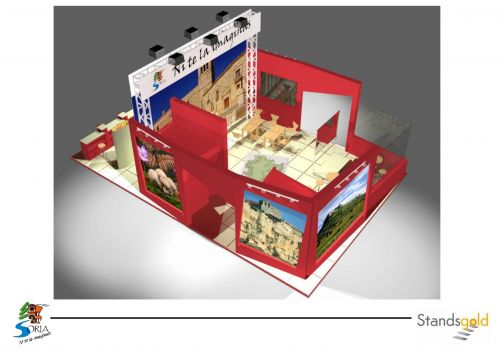 EL STAND DE LA DIPUTACIÓN DE SORIA PARA INTUR 2012 TENDRÁ 118 METROS CUADRADOS EN LOS QUE SE POTENCIARÁ LA IMAGEN DE LA PROVINCIA COMO DESTINO TURÍSTICO